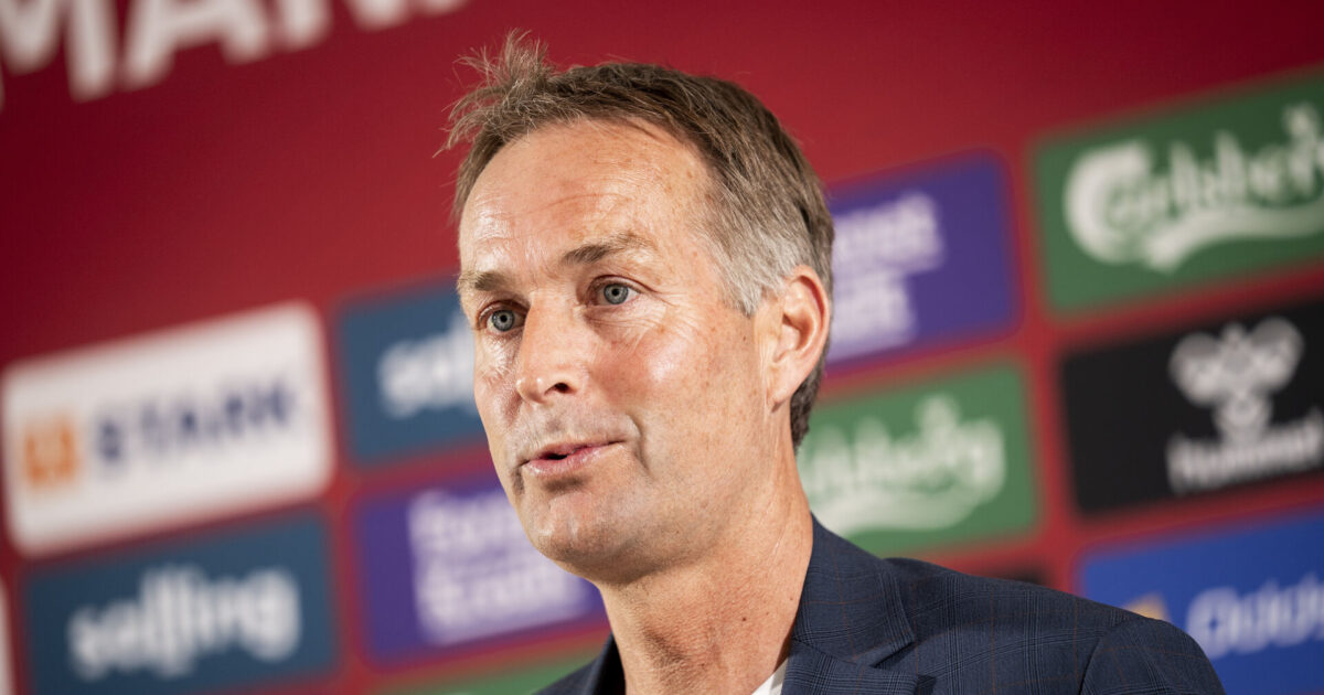 Transfer-LIVE: Opfordrer Brøndby til at hyre Hjulmand Landstræner Kasper Hjulmand sætter navne på de spillere, der skal med til EM i Tyskland på et pressemøde i Brøndby torsdag den 30. maj 2024.