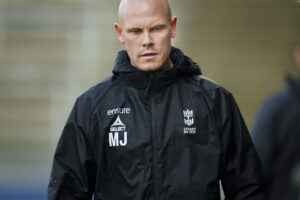 Mikkel Jespersen under en af Lyngby Boldklubs kampe.