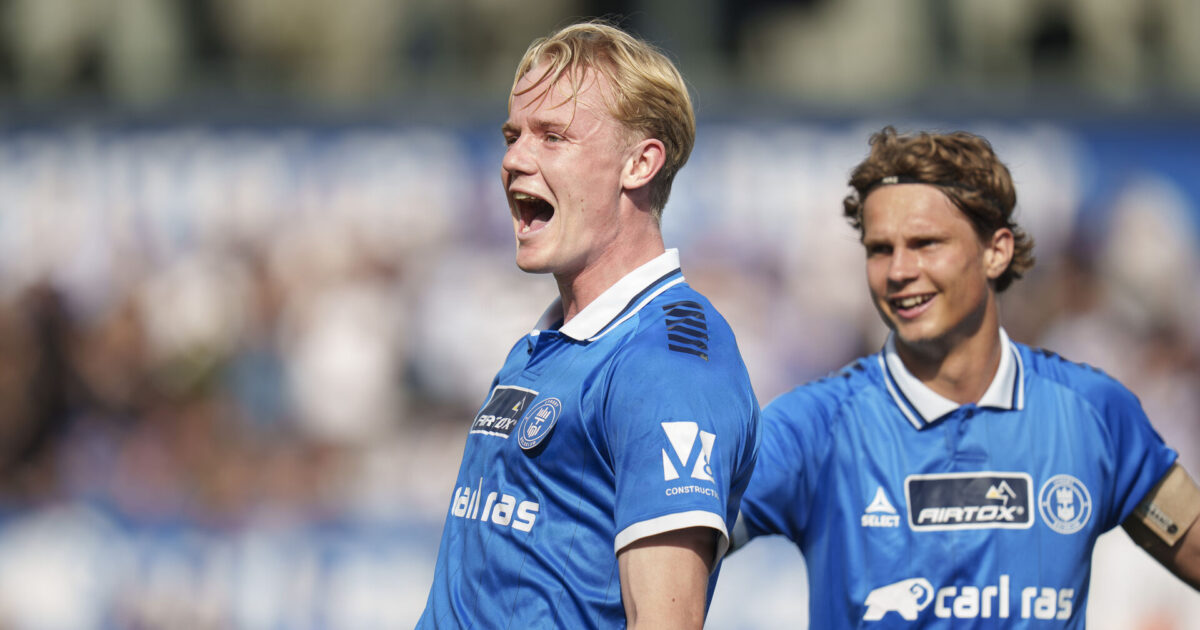 Spøjst! Markspiller ender på kassen i ny Lyngby-optur Foto: Liselotte Sabroe/Ritzau Scanpix