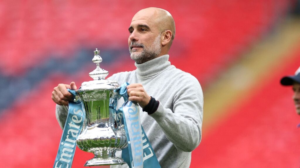 Manchester Citys Pep Guardiola