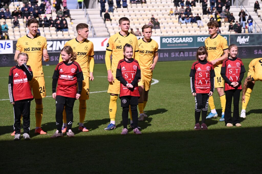 Mikkel Kupijbida inden en AC Horsens-kamp