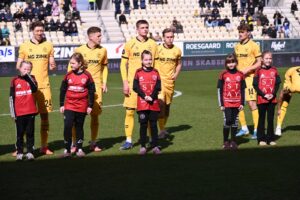 Mikkel Kupijbida inden en AC Horsens-kamp