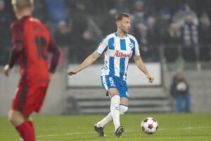 Nicolas Bürgy i kamp for OB.