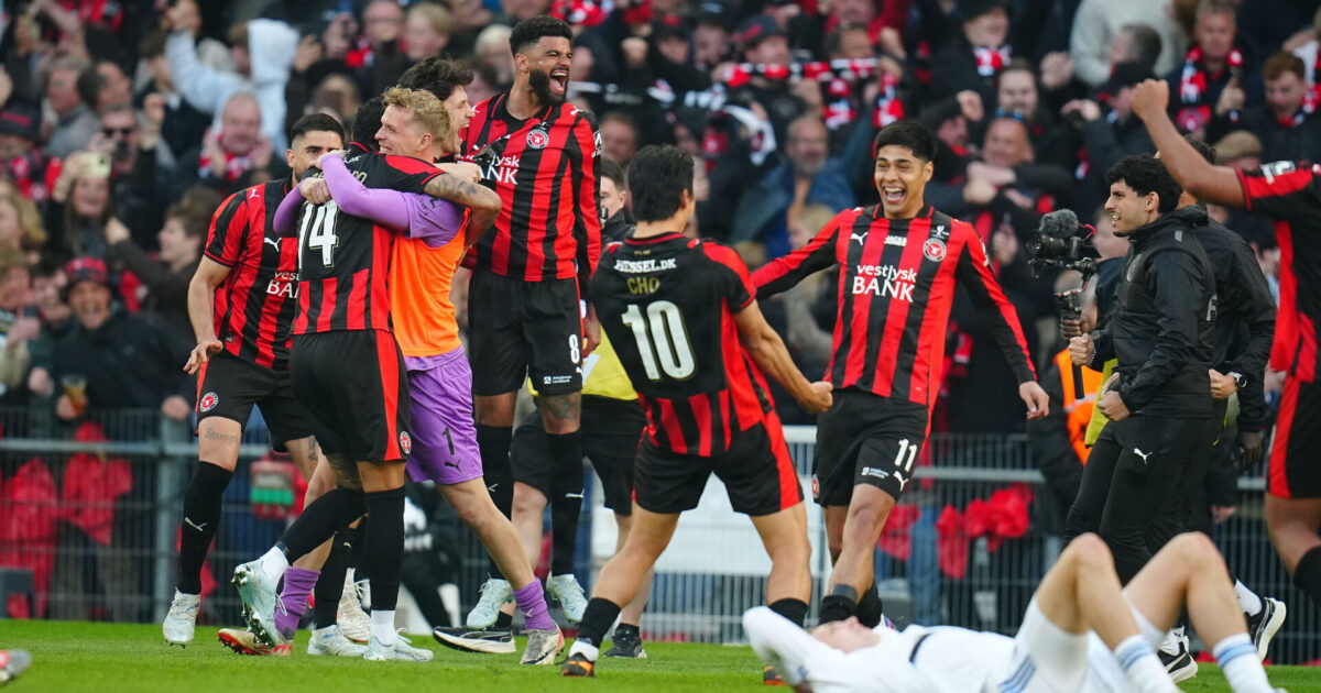 FCM-stjerne efter første pokalfinale: Vi skal drikke os pissestive Foto: Liselotte Sabroe/Ritzau Scanpix