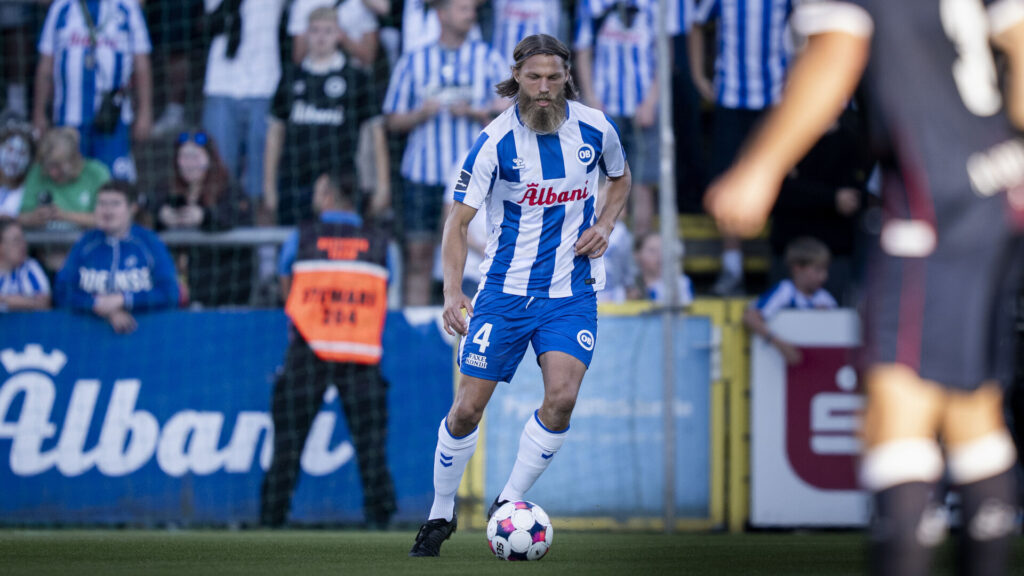 Bjørn Paulsen i aktion for OB.