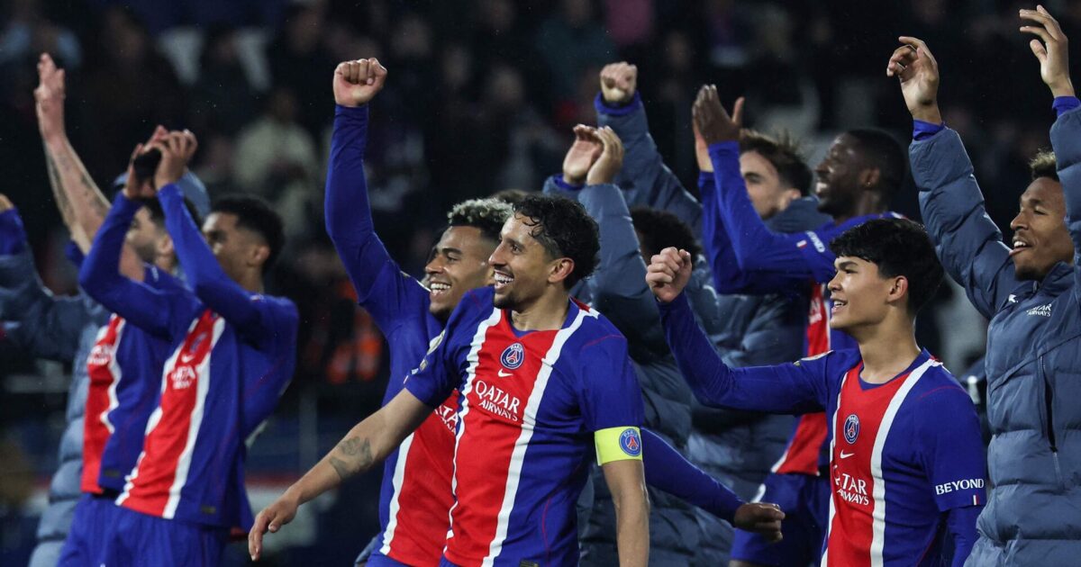 PSG er franske mestre for femte gang i træk Foto: Xavier Galiana/AFP/Ritzau Scanpix