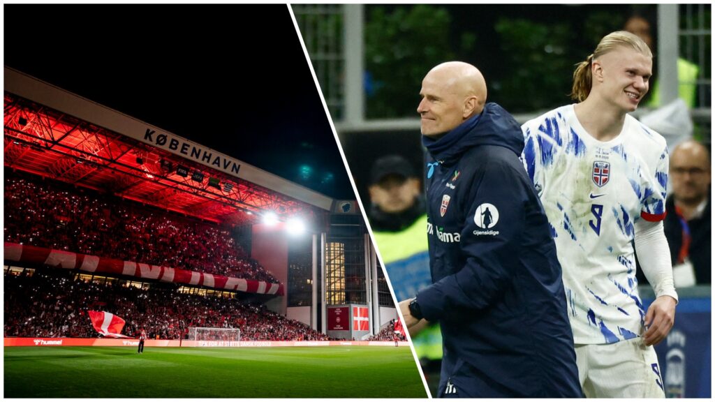 Parken landskamp, Ståle Solbakken og Erling Haaland