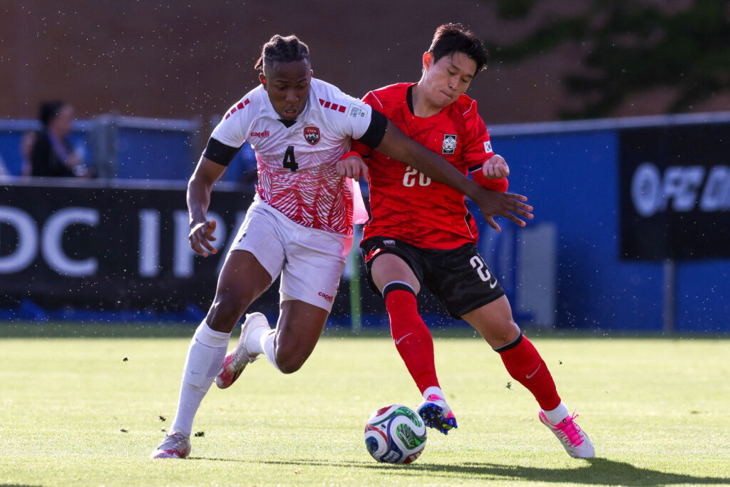 Sydkorea spiller mod Trinidad og Tobago