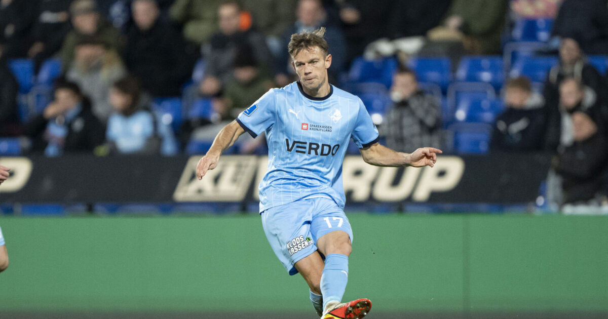Tidligere Superliga-profil indstiller karrieren Foto: Bo Amstrup/Ritzau Scanpix