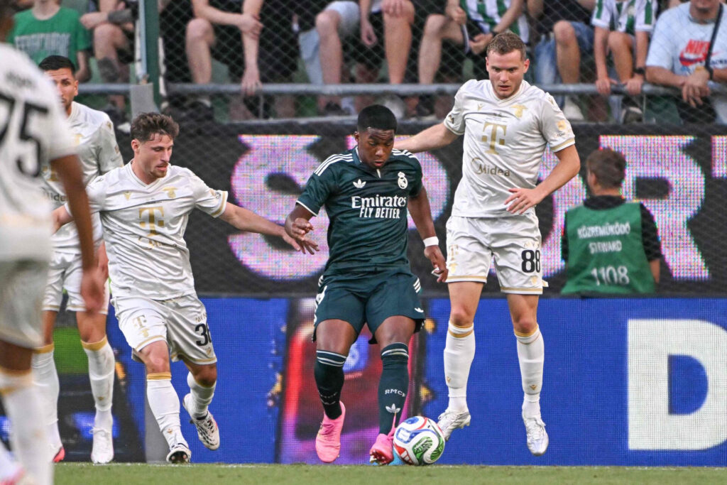 Endrick i kamp for Real Madrid.