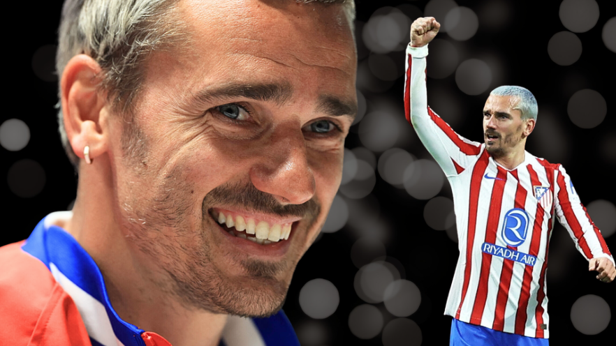Antoine Griezmann hyldes for sin karriere
