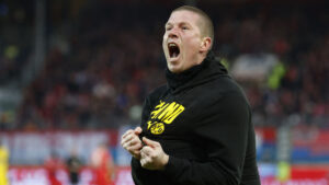 Mike Tullberg som træner for Dortmund