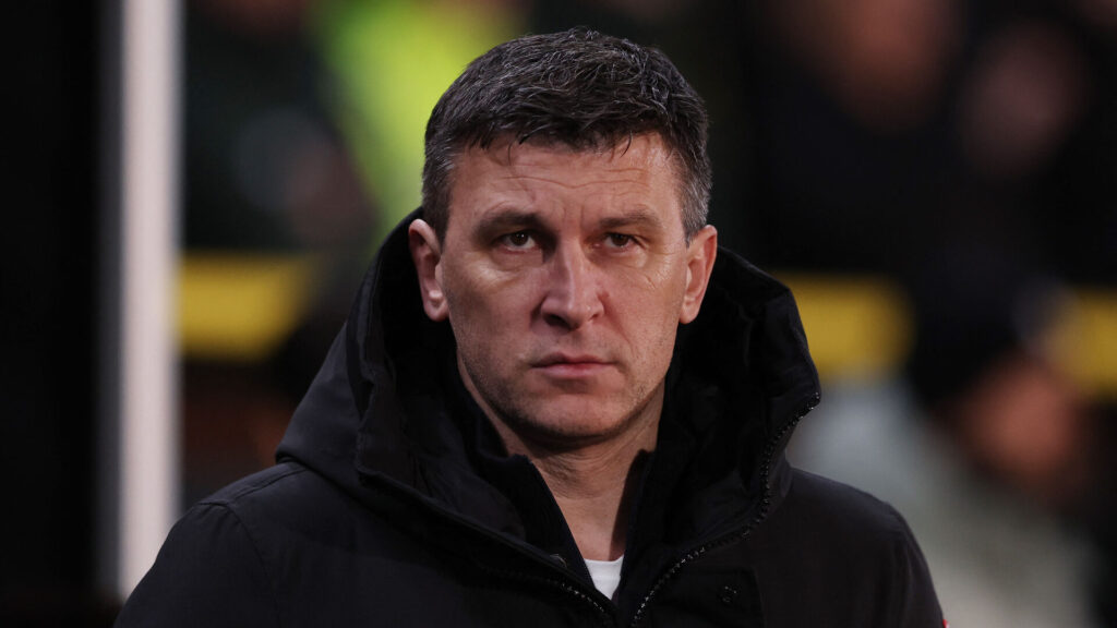 Sergej Jakirovic som træner for Hull.