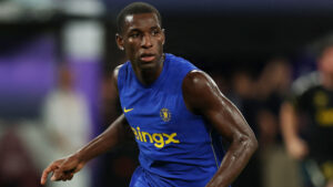Nicolas Jackson under pre-season for Chelsea