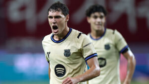 Andreas Christensen jubler over en scoring