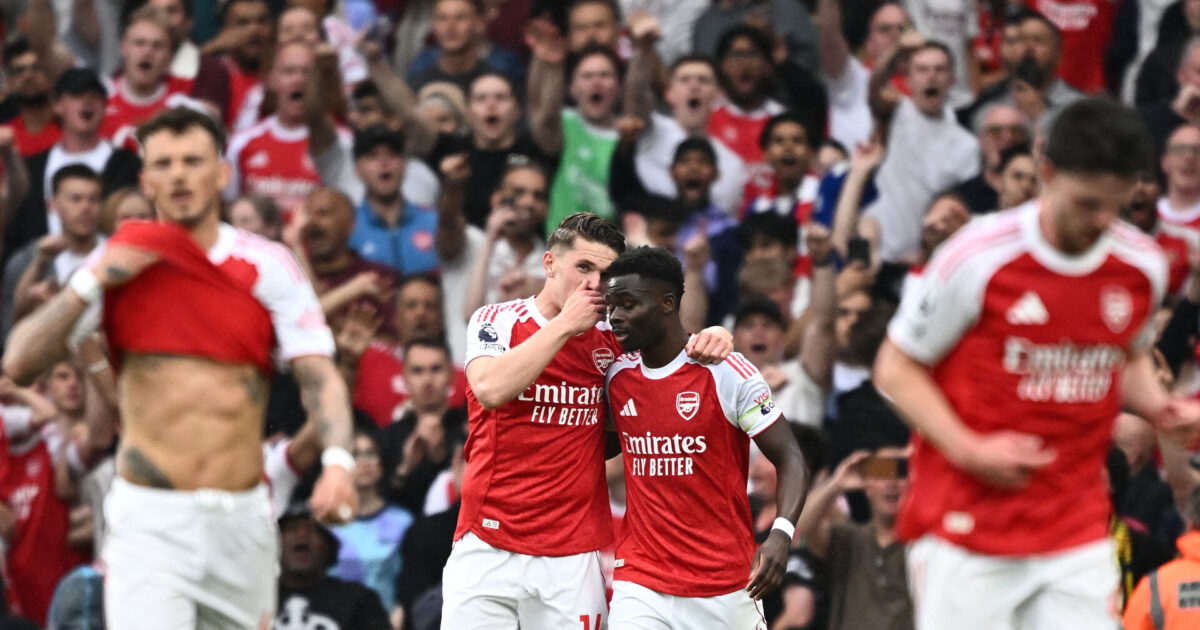 City under pres: Arsenal-stjerner leverer varen mod Fulham Foto: Dylan Martinez/REUTERS