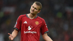 Manchester Uniteds Matthijs de Ligt