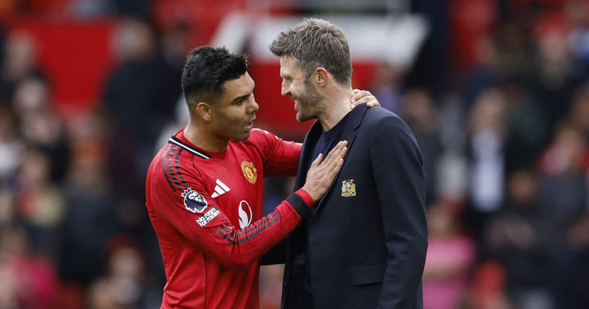 Casemiro støtter op: Han fortjener at blive Foto: Ritzau Scanpix/REUTERS