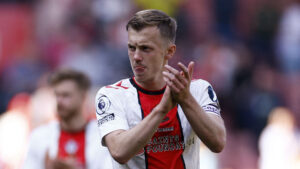 James Ward-Prowse spiller for Southampton