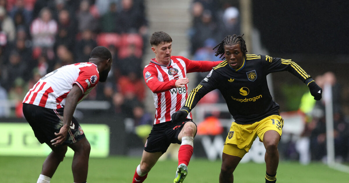 Grim affære: United og Sunderland deler Foto: Ritzau Scanpix/REUTERS