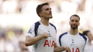 Joao Palhinha spiller for Tottenham