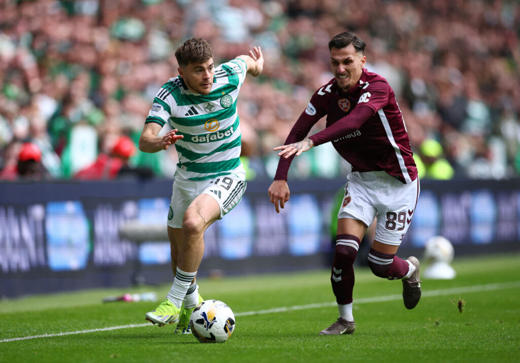 Celtic og Hearts spiller