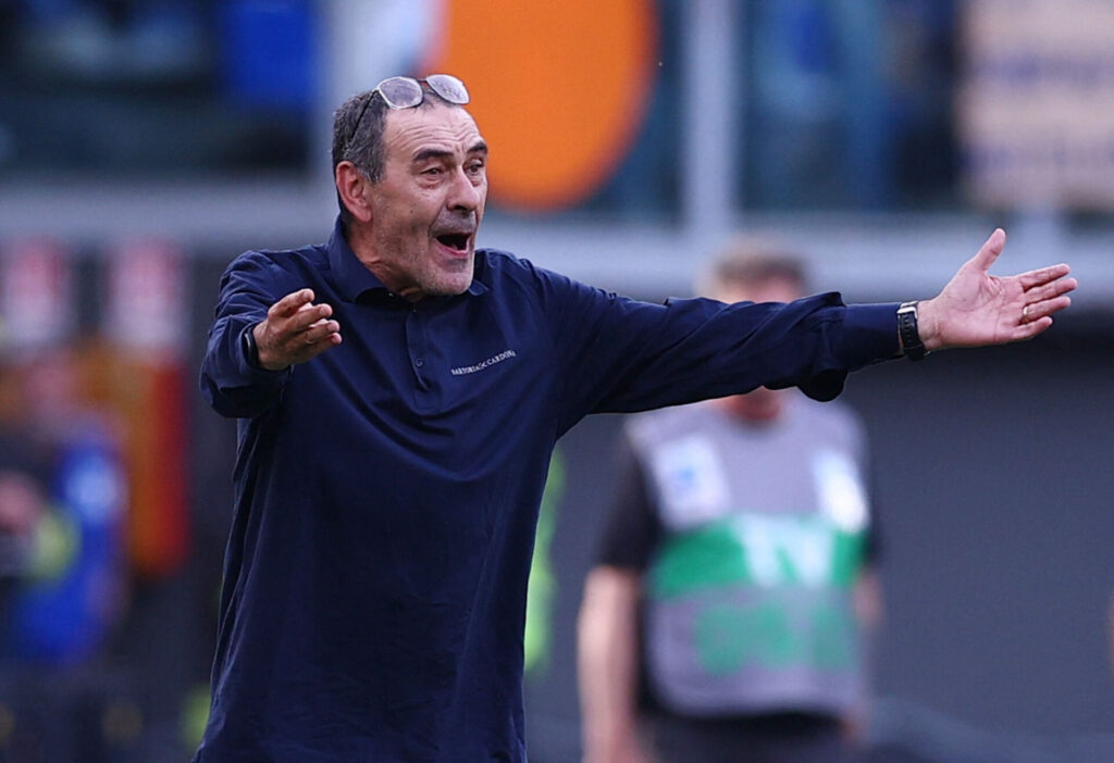 Maurizio Sarri laver fagter.