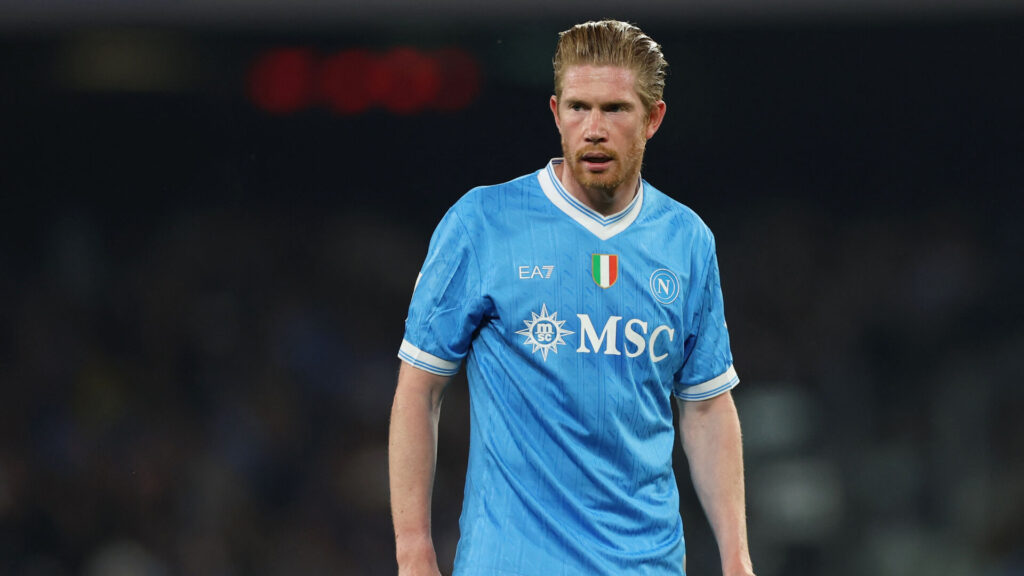 Kevin De Bruyne spiller for Napoli