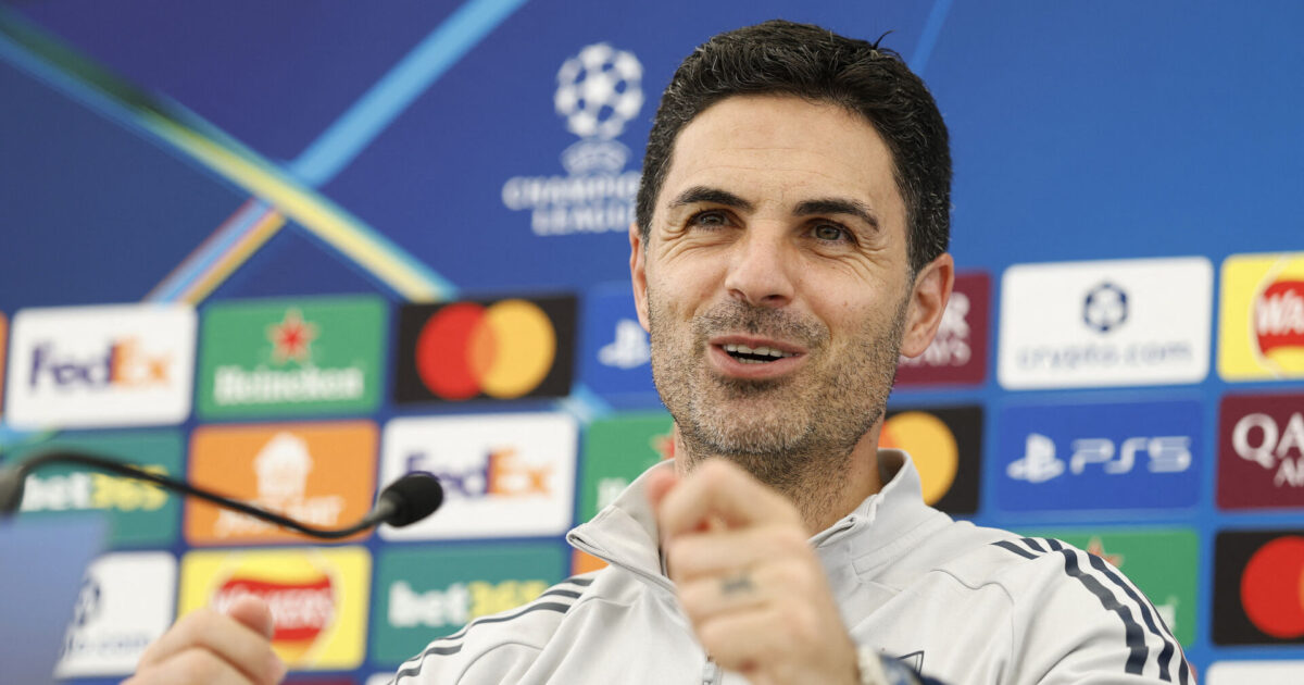 Arteta fik besked om mesterskab af sin søn Foto: Action Images via Reuters/Peter