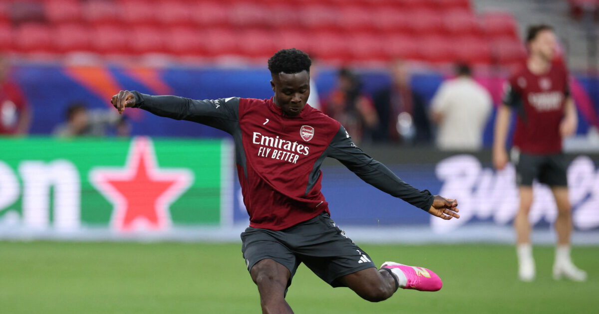 Saka får støtte af Arsenal-legende: Har altid været der Foto: Ritzau Scanpix/REUTERS