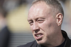 Steve Cooper under Brøndby IF's kamp mod Sønderjyske.