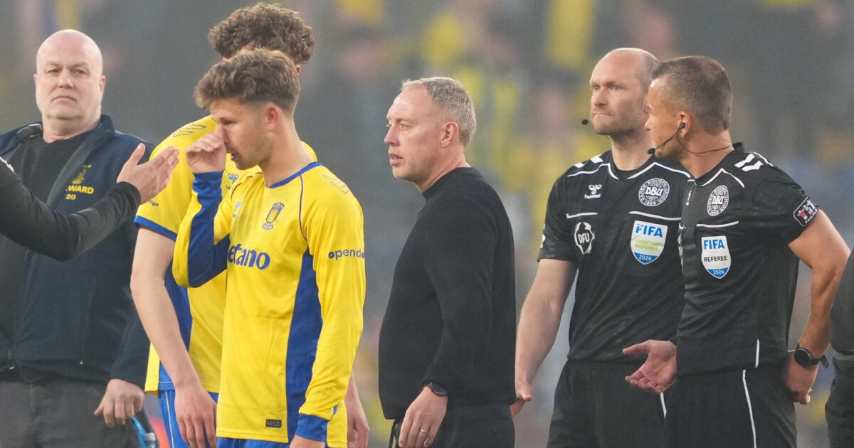 Brøndby føler sig snydt: Dommer forklarer kontroversiel dom Foto: Ida Marie Odgaard/Ritzau Scanpix