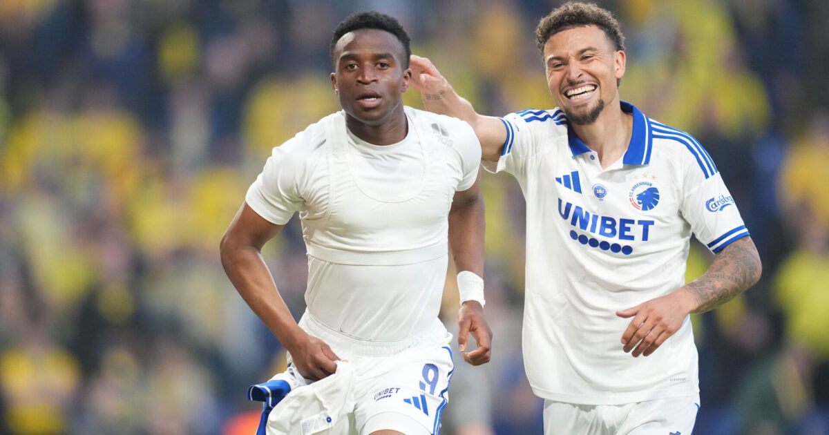 Har Moukoko en fremtid i FCK? Vil vinde Superligaen Foto: Liselotte Sabroe/Ritzau Scanpix