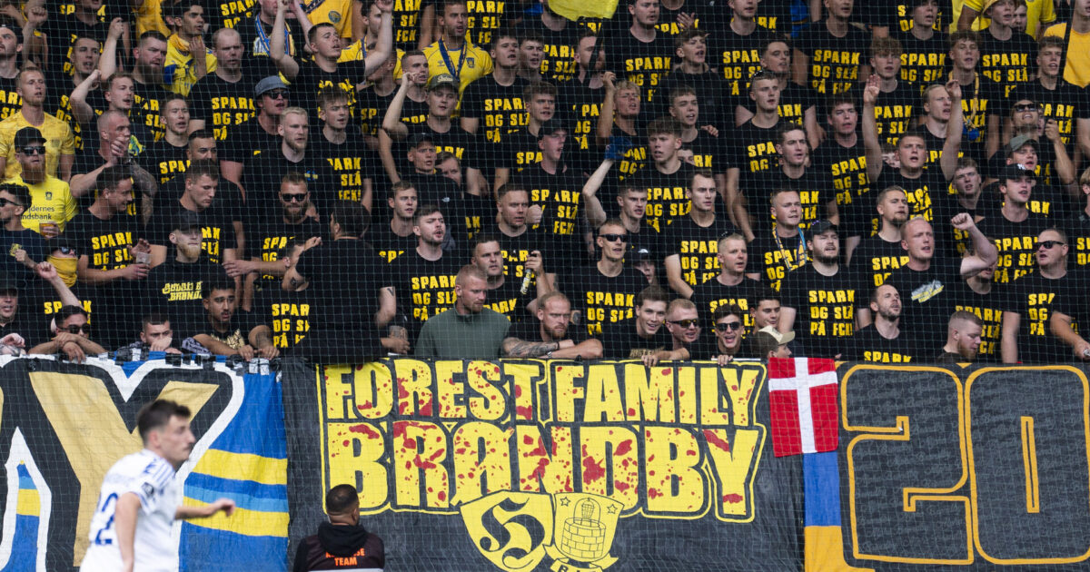 Politiet bekræfter: FCK-fans til Brøndby-brag Foto: Anthon Unger/Ritzau Scanpix