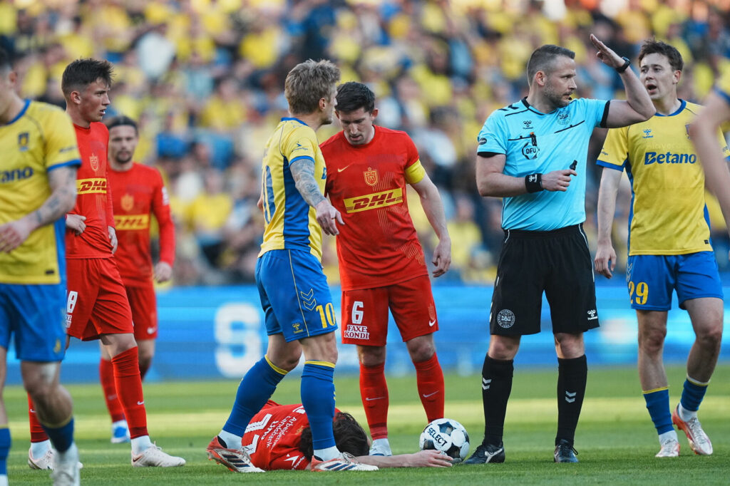 Brøndby mod FC NOrdsjælland.