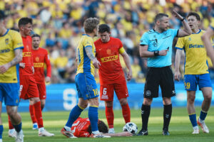 Brøndby mod FC NOrdsjælland.