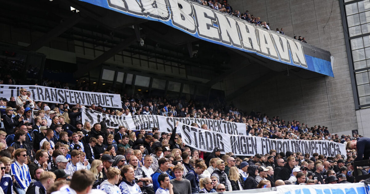 Trods 5-0 har fansene ret: Hvor er sportsdirektøren, FCK? Superligakampen mellem FC København og Randers FC i Parken i København søndag den 17. maj 2026.