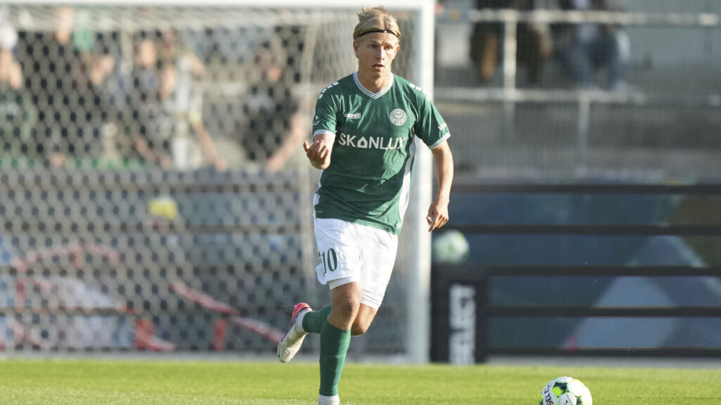 Thomas Jørgensen i aktion for Viborg FF