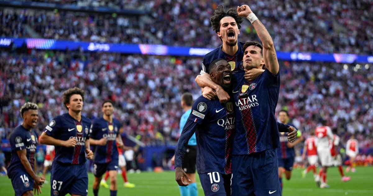 PSG vinder vild Champions League-finale fra pletten Foto: Photo by INA FASSBENDER 