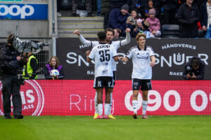 Amin Chiakha scorer for Rosenborg.