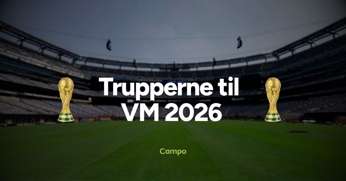 Overblik: Se hver nations trup til VM 2026 