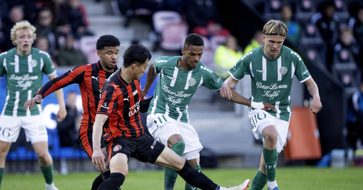 Viborg-spiller åbner op: Overvejede fremtid inden gennembrud Foto: Bo Amstrup/Ritzau Scanpix
