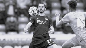Græske Marios Oikonomou i aktion for FC København.
