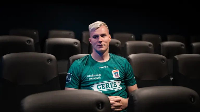 kristoffer klaesson i aGF.