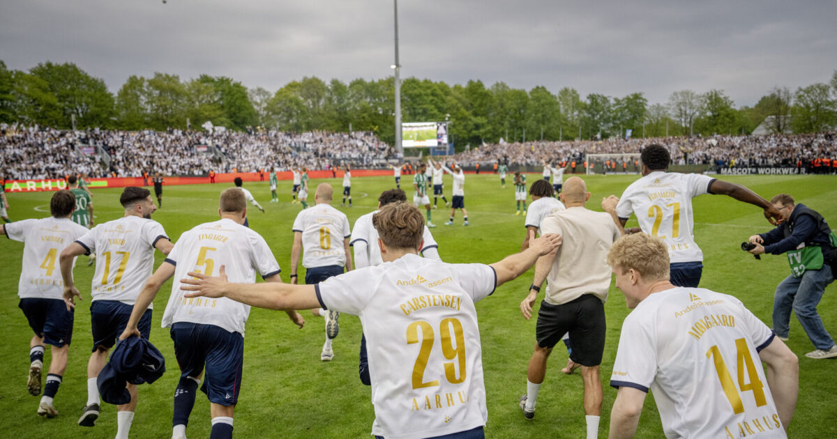 AGF opjusterer forventninger med op til 15 mio Foto: Mads Claus Rasmussen/Ritzau Scanpix