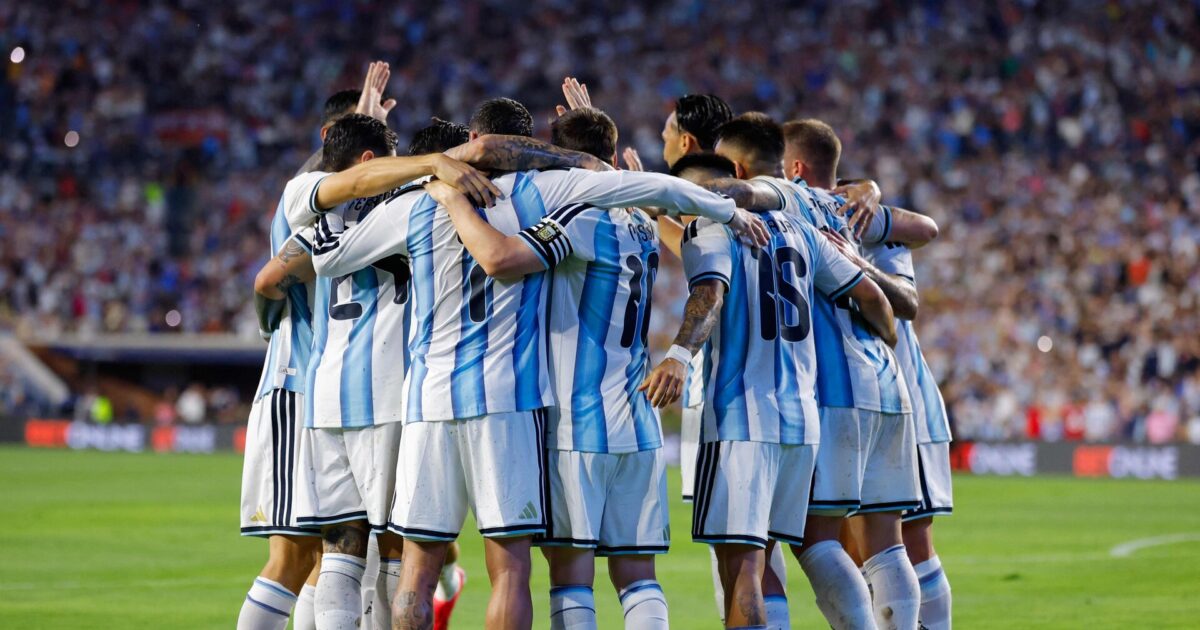 Absurd: Messi og argentinske stjerner ramt af lækage Foto: Todd Kirkland/AFP/Ritzau Scanpix