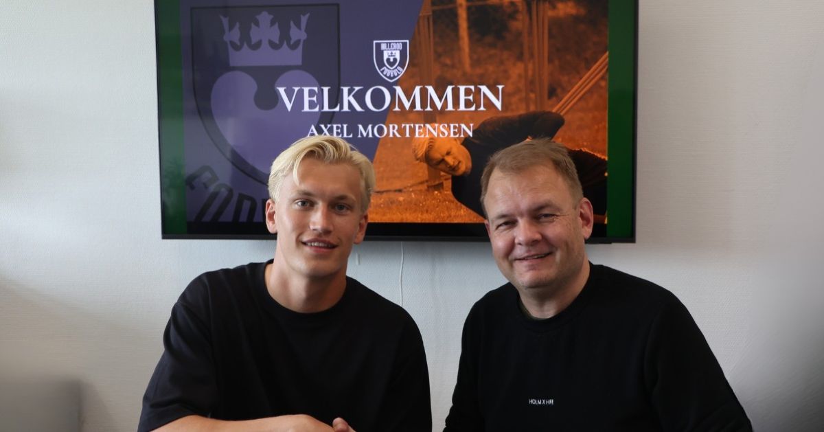 1. divisionsklub på rov i Brøndby Foto: Hillerød Fodbold