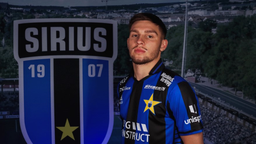 Isak Bjerkebo bliver præsenteret i IK Sirius