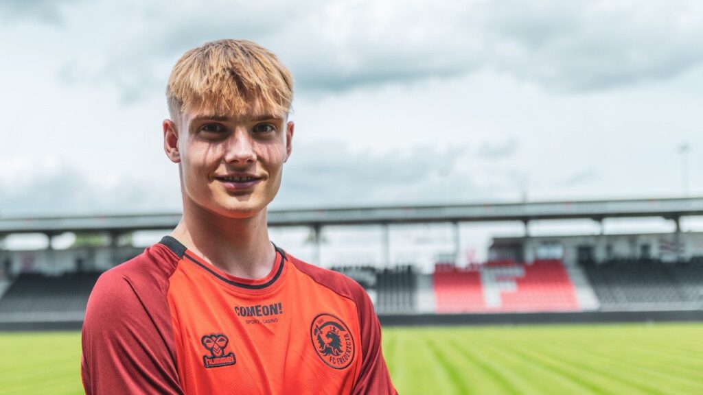 FC Fredericias nye tilgang Oliver Vest, som man har hentet i FC Nordsjælland