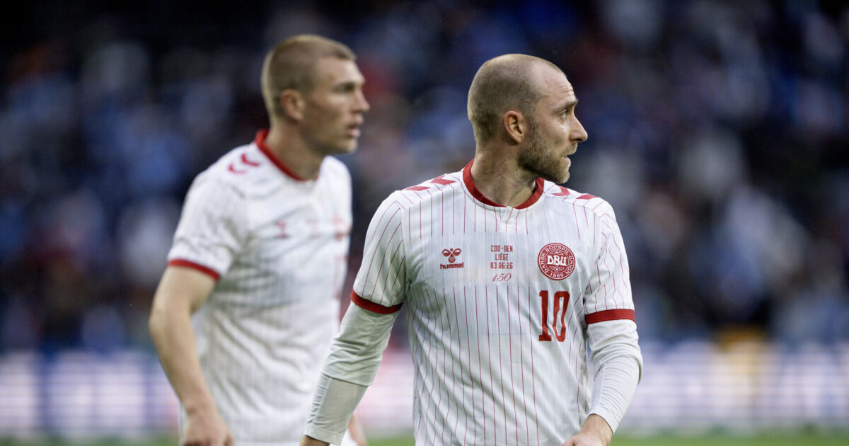 Fuldstændig surrealistisk: Eriksen runder imponerende milepæl Foto: Bo Amstrup/Ritzau Scanpix